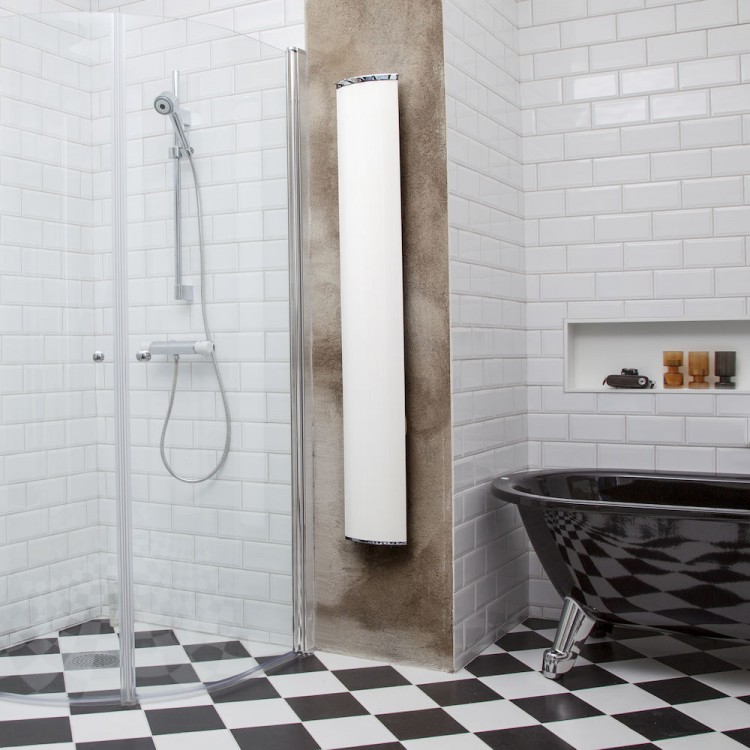 PAX Velvet 1430 LED Elektriskais dvieļu žāvētājs 115W, balts PAX Velvet 1430 LED Elektriskais dvieļu žāvētājs 115W, balts