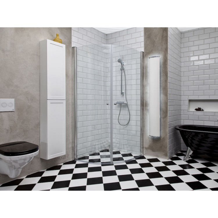 PAX Velvet 1430 LED Elektriskais dvieļu žāvētājs 115W, balts PAX Velvet 1430 LED Elektriskais dvieļu žāvētājs 115W, balts