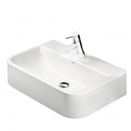 Izlietne PAA Samba Akmens masas 550x375mm, Balta