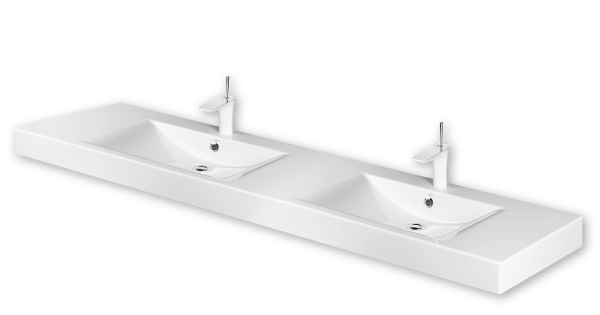PAA LONG STEP DUO Izlietne 200x49cm - ILSW/xx