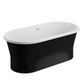 Polimat Свободно стоящая ванна AMONA NEW NERO 150x75 cm, 00335