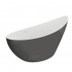 Polimat Brīvi stāvoša vanna ZOE 180x80 cm, 00409 Polimat Brīvi stāvoša vanna ZOE 180x80 cm, 00409
