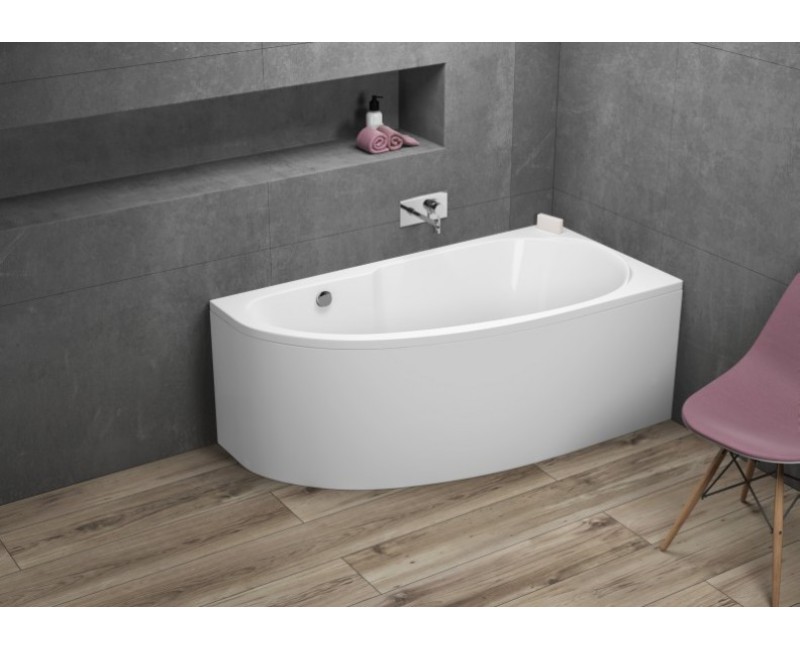 Polimat Угловая ванна MIKI 140x70 cm, 00372/362