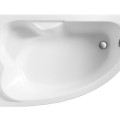 Polimat Угловая ванна NOEL 140x80 cm, 00852/853