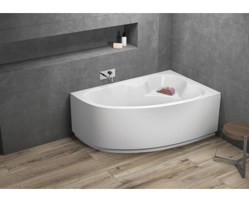 Polimat Угловая ванна NOEL 140x80 cm, 00852/853