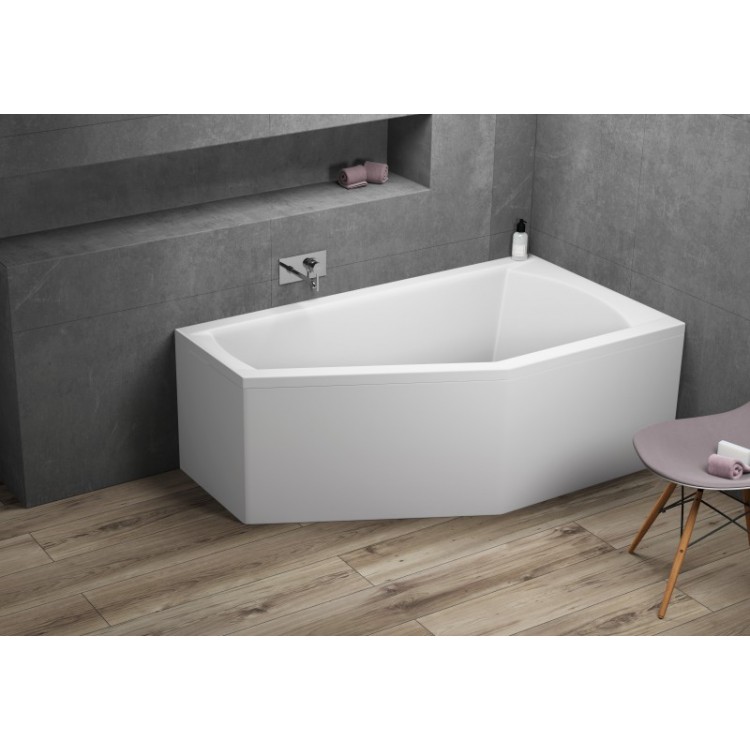 Polimat Stūra vanna SELENA 160x90 cm, 00953/00951 Polimat Stūra vanna SELENA 160x90 cm, 00953/00951