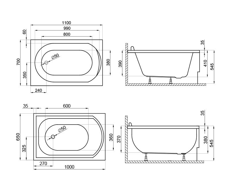 Polimat Vanna MINI 110x70 cm, 00545