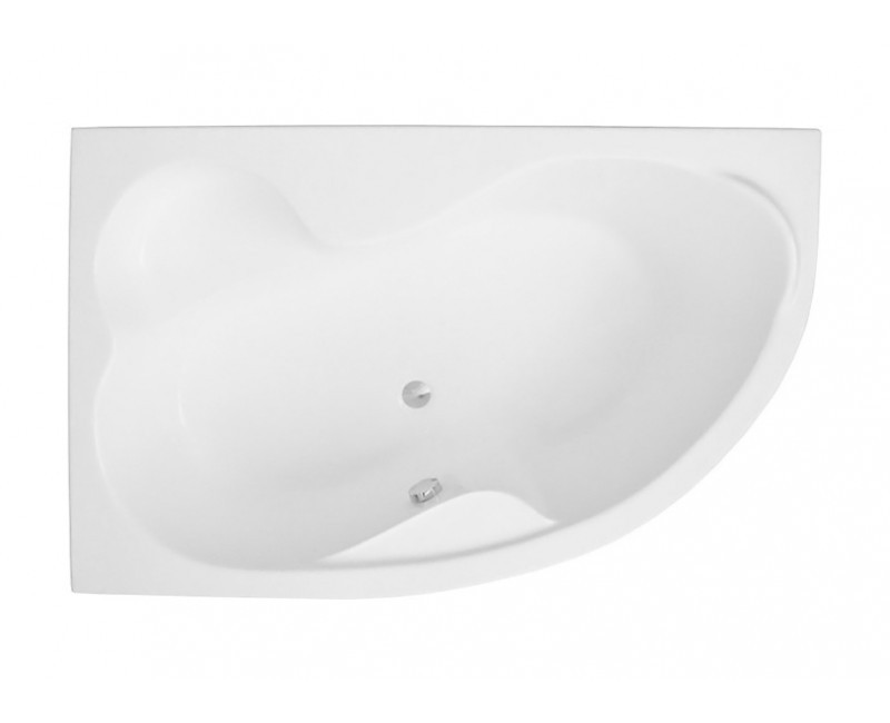 Polimat Stūra vanna MEGA 160x105 cm, 00230/229