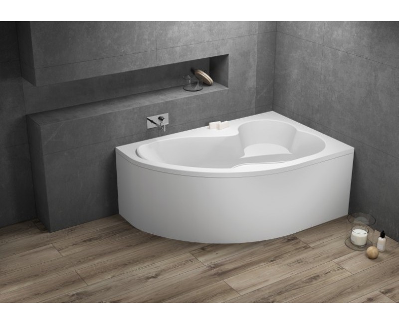 Polimat Stūra vanna MEGA 160x105 cm, 00230/229