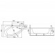 Polimat Stūra vanna FRIDA 140x80 cm, 00270/268 Polimat Stūra vanna FRIDA 140x80 cm, 00270/268