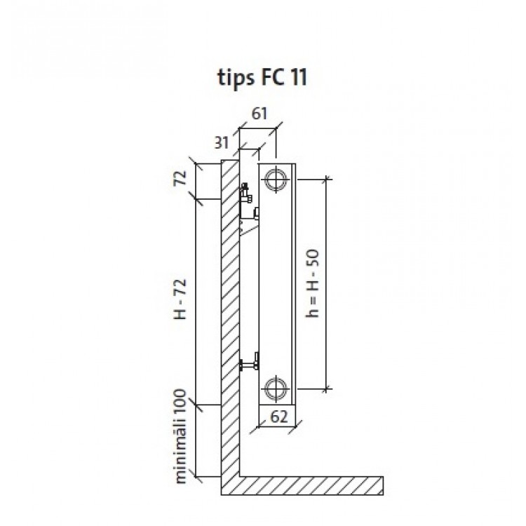 PURMO PLAN Compact FC radiators 11-300x2300 PURMO PLAN Compact FC radiators 11-300x2300