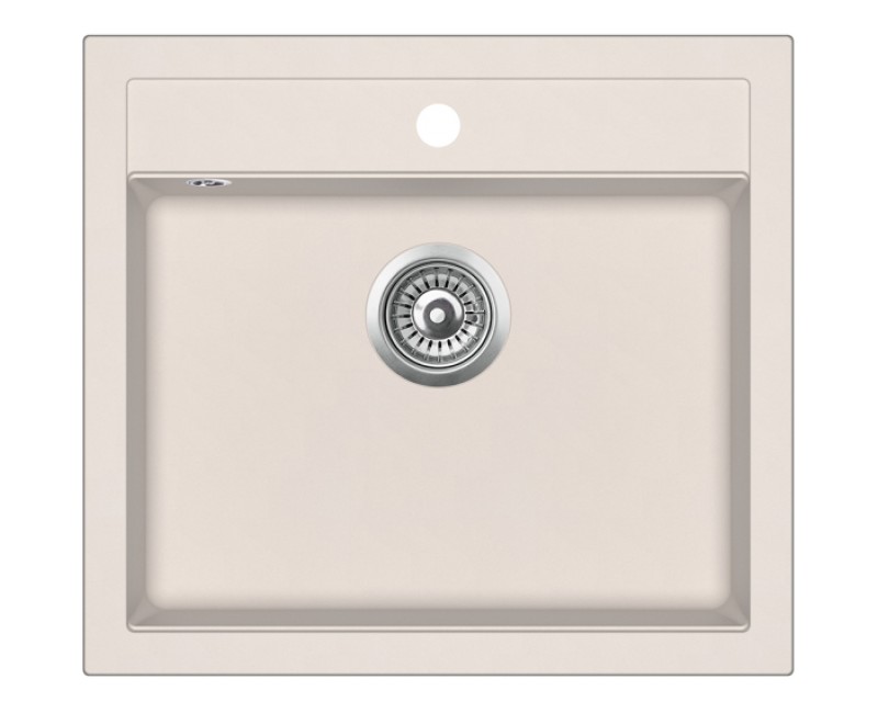 Aquasanita QUADRO Кухонная мойка 565x510mm, SQQ100W-111