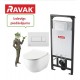 A Ravak Uni Chrome RimOff komplekts Nr.52 A Ravak Uni Chrome RimOff komplekts Nr.52