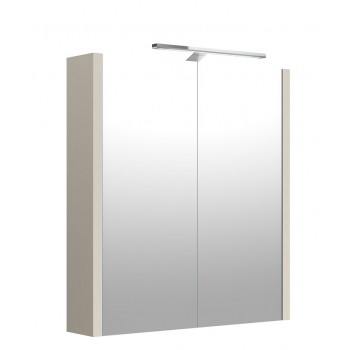 RB JOY Vannas istabas spoguļskapītis 58.2 cm ar LED apgaismojumu, 1402313