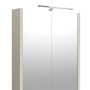 RB JOY Vannas istabas spoguļskapītis 58.2 cm ar LED apgaismojumu, 1402313