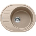 FRANKE Кухонная мойка RONDA 62x50 cm, ROG 611-62 manual, beige