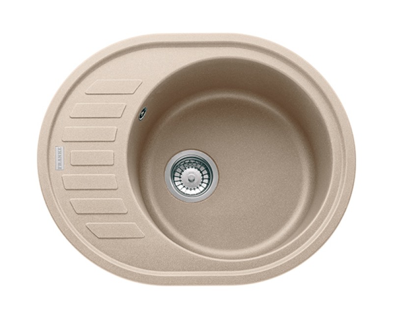 FRANKE Кухонная мойка RONDA 62x50 cm, ROG 611-62 manual, beige
