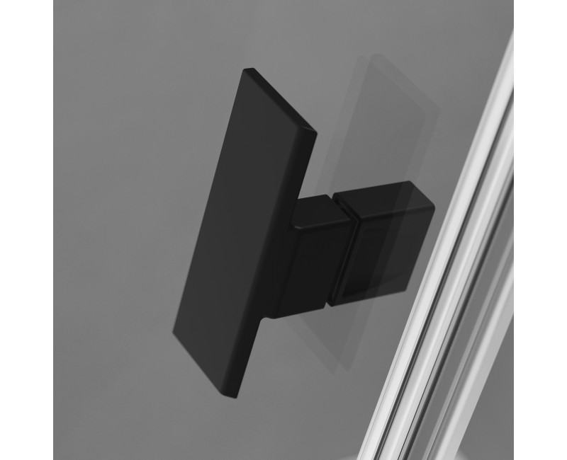 Radaway Dušas stūris kvadrātveida NES Black KDD I 90x90cm