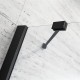 Radaway Душевой уголок полукруглый Essenza New Black PDD 80x80 c Radaway Душевой уголок полукруглый Essenza New Black PDD 80x80 c