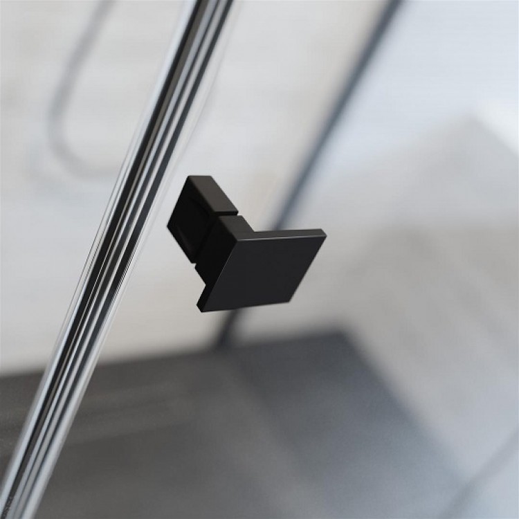 Radaway Душевой уголок Пятиугольный Essenza New Black PTJ 100x10 Radaway Душевой уголок Пятиугольный Essenza New Black PTJ 100x10