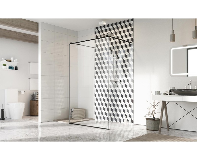 Radaway Душевая стенка Modo New Black I Frame 130x200cm