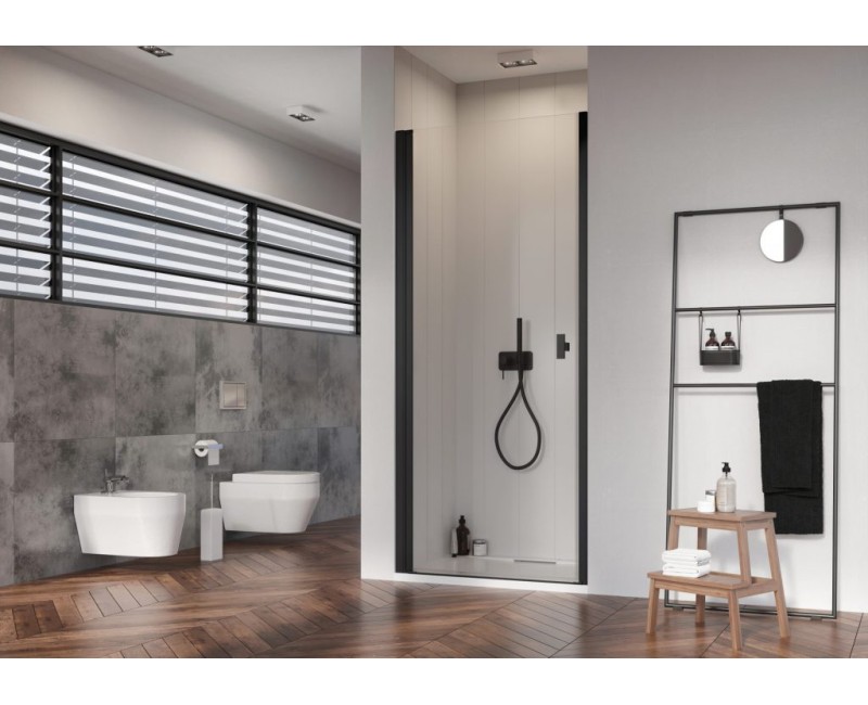 Radaway Dušas durvis NES BLACK DWJ I 90 L/R