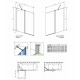 Radaway Шторка на ванну NES PND II 140 cm Radaway Шторка на ванну NES PND II 140 cm