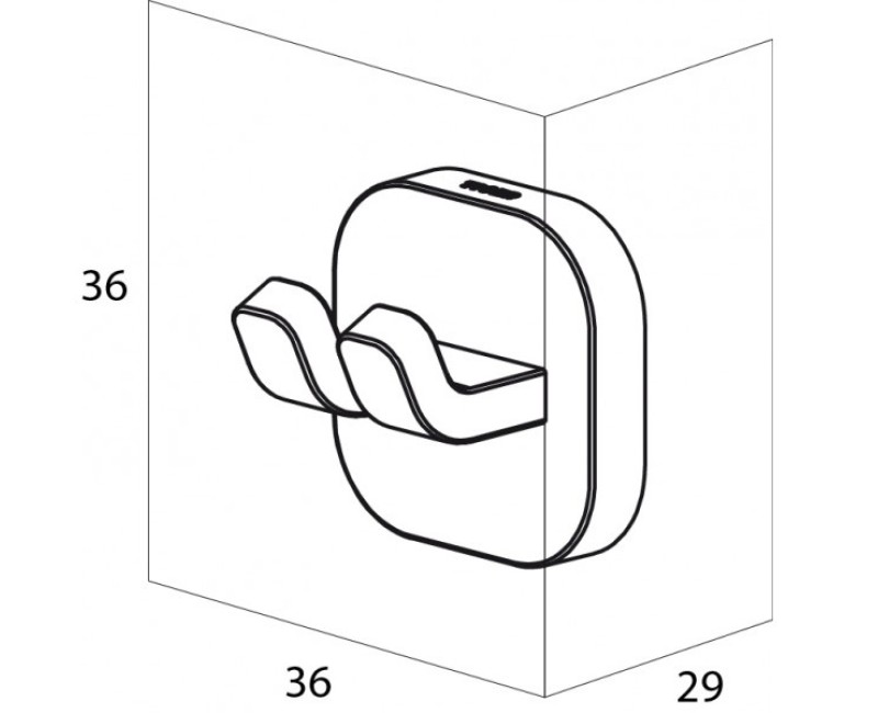 Tiger RAMOS Крючок маленький, хром