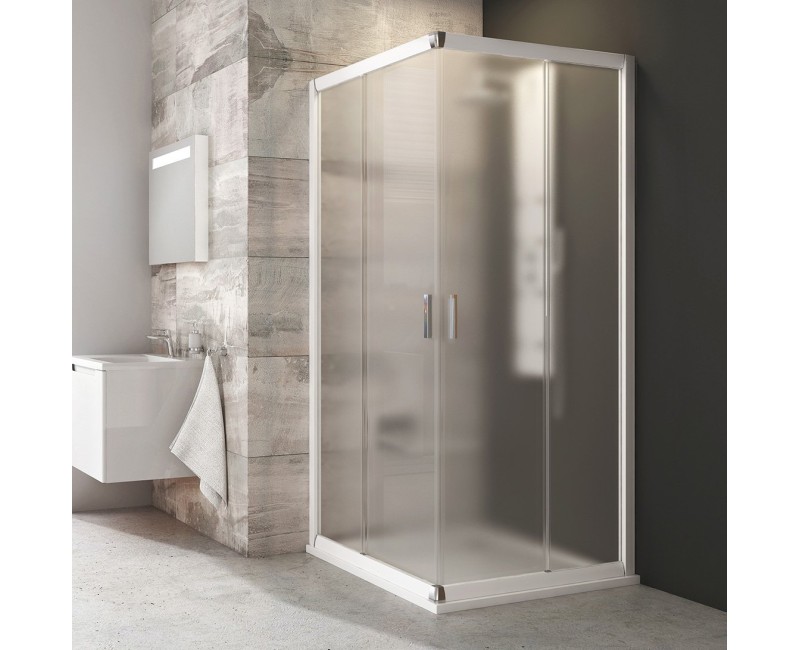 RAVAK Душевой уголок квадратный BLRV2 80x80cm, белый