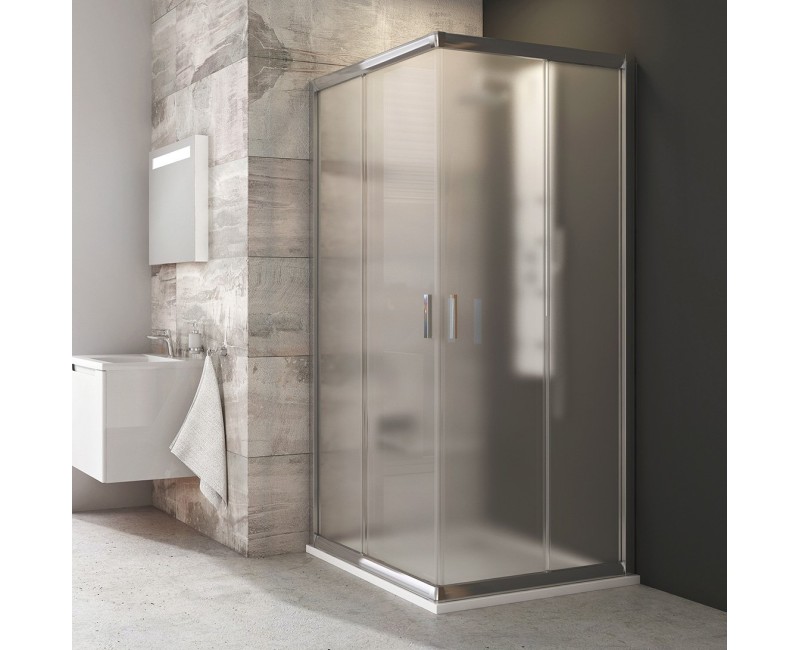 RAVAK Душевой уголок квадратный BLRV2 80x80cm, блестящий