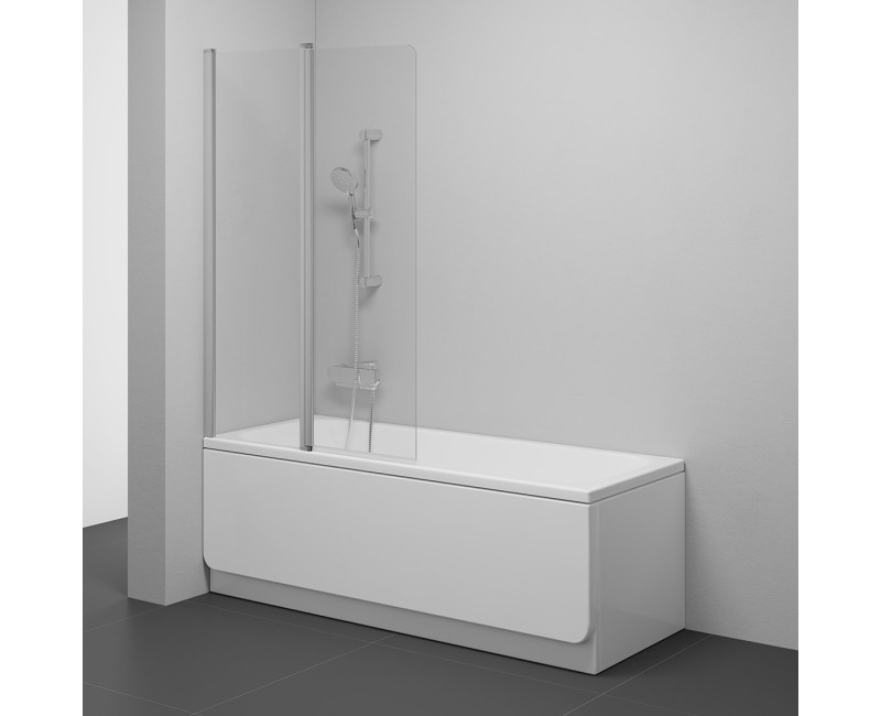 RAVAK Chrome Шторка для ванны CVS2-100, сатин