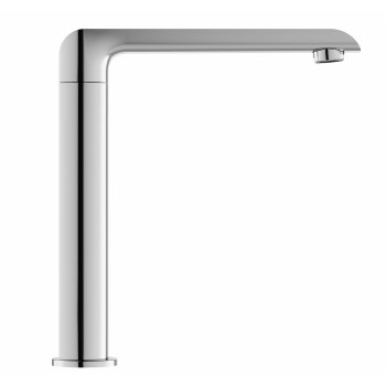 RAVAK FLAT Высокий смеситель для умывальника FL 016.00, X070125