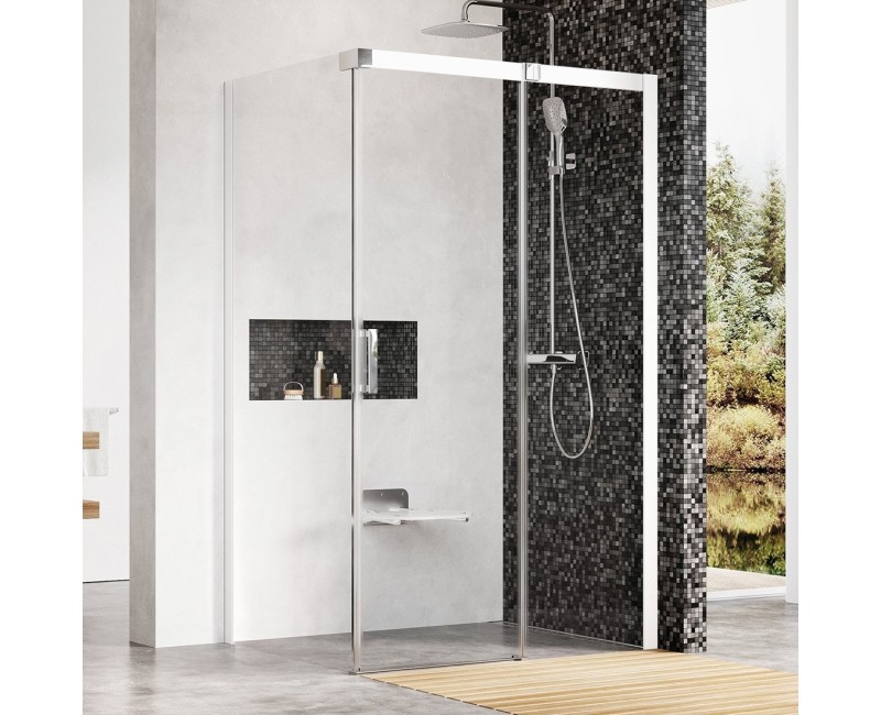 RAVAK Душевой уголок MATRIX MSDPS 100x100cm R, белый