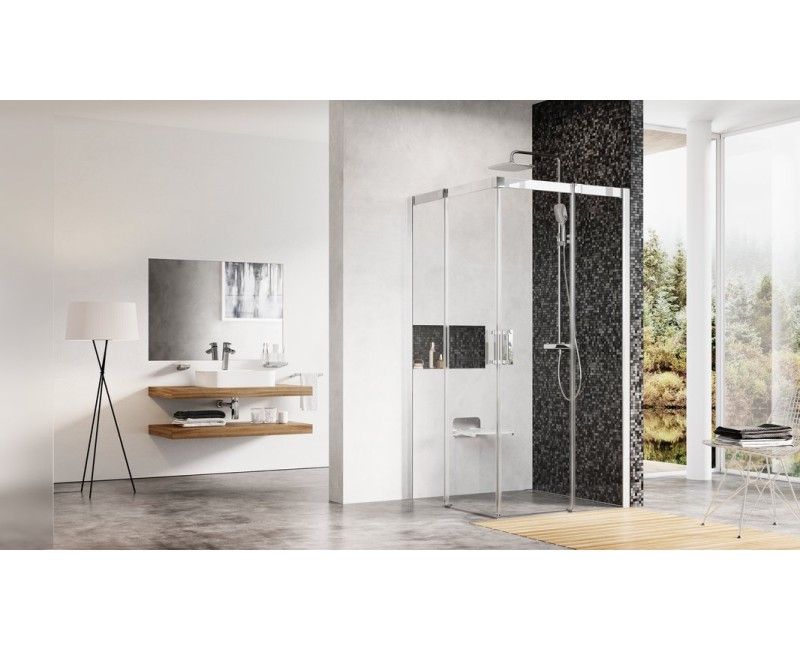 RAVAK Dušas stūris kvadrātveida Matrix MSRV4 90x90cm, balts