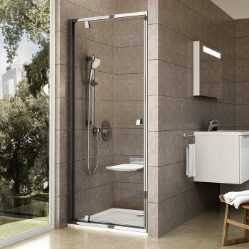 RAVAK Душевые двери PIVOT PDOP1 80 cm, блестящий