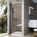 RAVAK Dušas durvis PIVOT PDOP1 80 cm, satīns