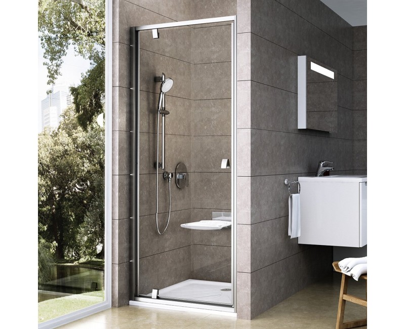 RAVAK Dušas durvis PIVOT PDOP1 80 cm, satīns