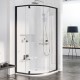 RAVAK PIVOT Pusapaļā dušas kabīne PSKK3 90x90cm, melns RAVAK PIVOT Pusapaļā dušas kabīne PSKK3 90x90cm, melns
