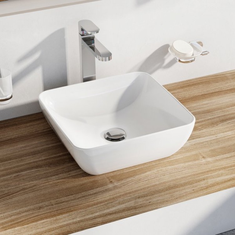Ravak Uni Slim 380 S Vannas istabas izlietne 38cm, uzliekamā Ravak Uni Slim 380 S Vannas istabas izlietne 38cm, uzliekamā