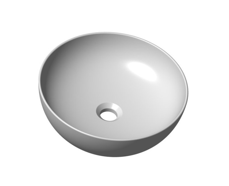 Ravak Uni Slim 400 B Vannas istabas izlietne 40cm, uzliekamā