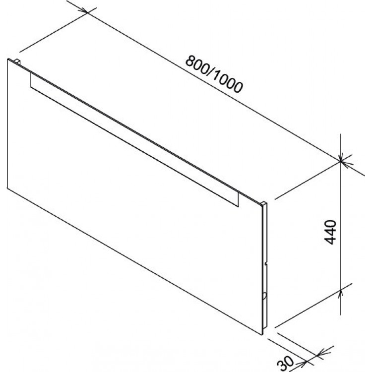 Ravak Spogulis Clear 1000x440 mm Ravak Spogulis Clear 1000x440 mm
