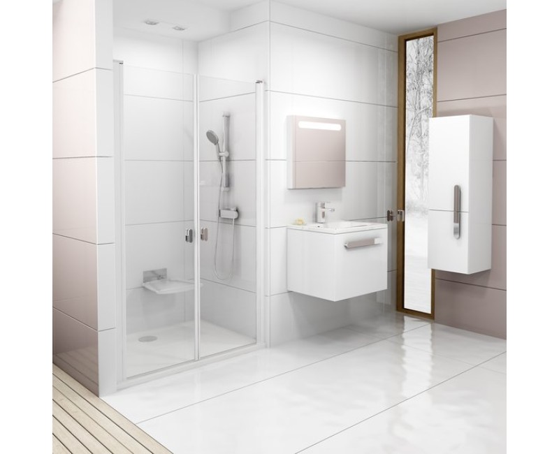 RAVAK Dušas durvis Chrome CSDL2 100 cm, spīdīgs