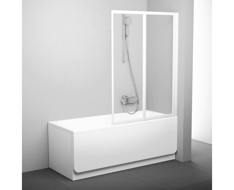 Ravak divdaļīga vannas sieniņa VS2 105 stikls