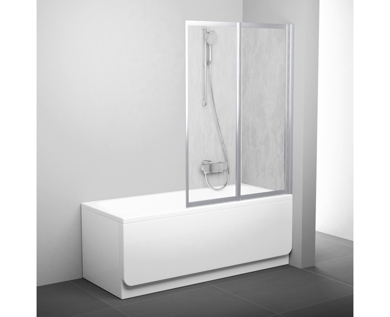 Ravak Divdaļīga vannas sieniņa VS2 105 polistirols