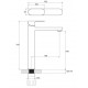 RAVAK Chrome Paaugstināts izlietnes jaucējkrāns CR 015.00, X070100 RAVAK Chrome Paaugstināts izlietnes jaucējkrāns CR 015.00, X070100