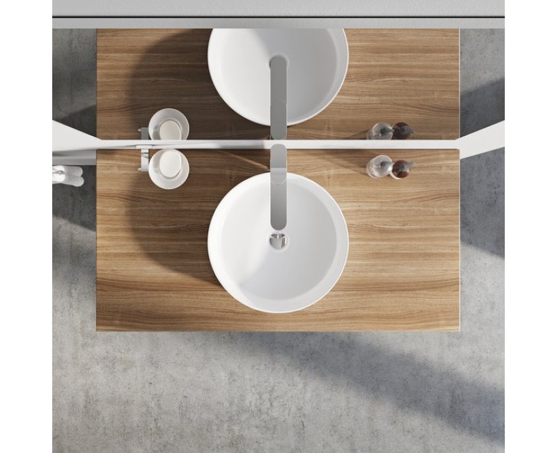 Ravak Uni 400 Vannas istabas izlietne 40cm, uzliekamā