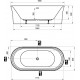 Ravak Свободно стоящая ванна YPSILON 180x80 cm Ravak Свободно стоящая ванна YPSILON 180x80 cm
