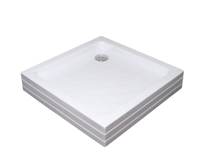 RAVAK Kvadrātveida dušas paliktnis ANGELA 80 PU