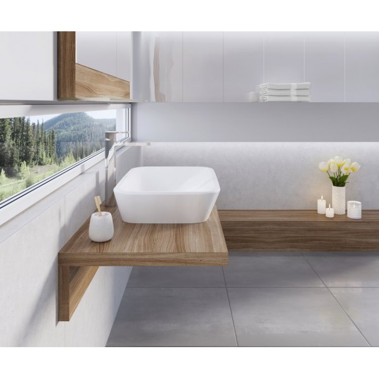 Ravak Ceramic 600 R Vannas istabas izlietne 60x40cm, uzliekamā Ravak Ceramic 600 R Vannas istabas izlietne 60x40cm, uzliekamā
