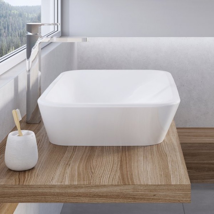 Ravak Ceramic 600 R Vannas istabas izlietne 60x40cm, uzliekamā Ravak Ceramic 600 R Vannas istabas izlietne 60x40cm, uzliekamā